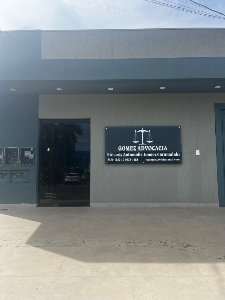 Fachada do escritório Gomez Advocacia
